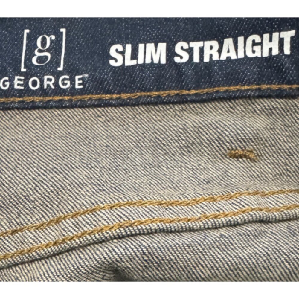 Men's Dark Denim Jeans 38X34 - Picture 3 of 6